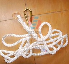 The safety rope, the rope